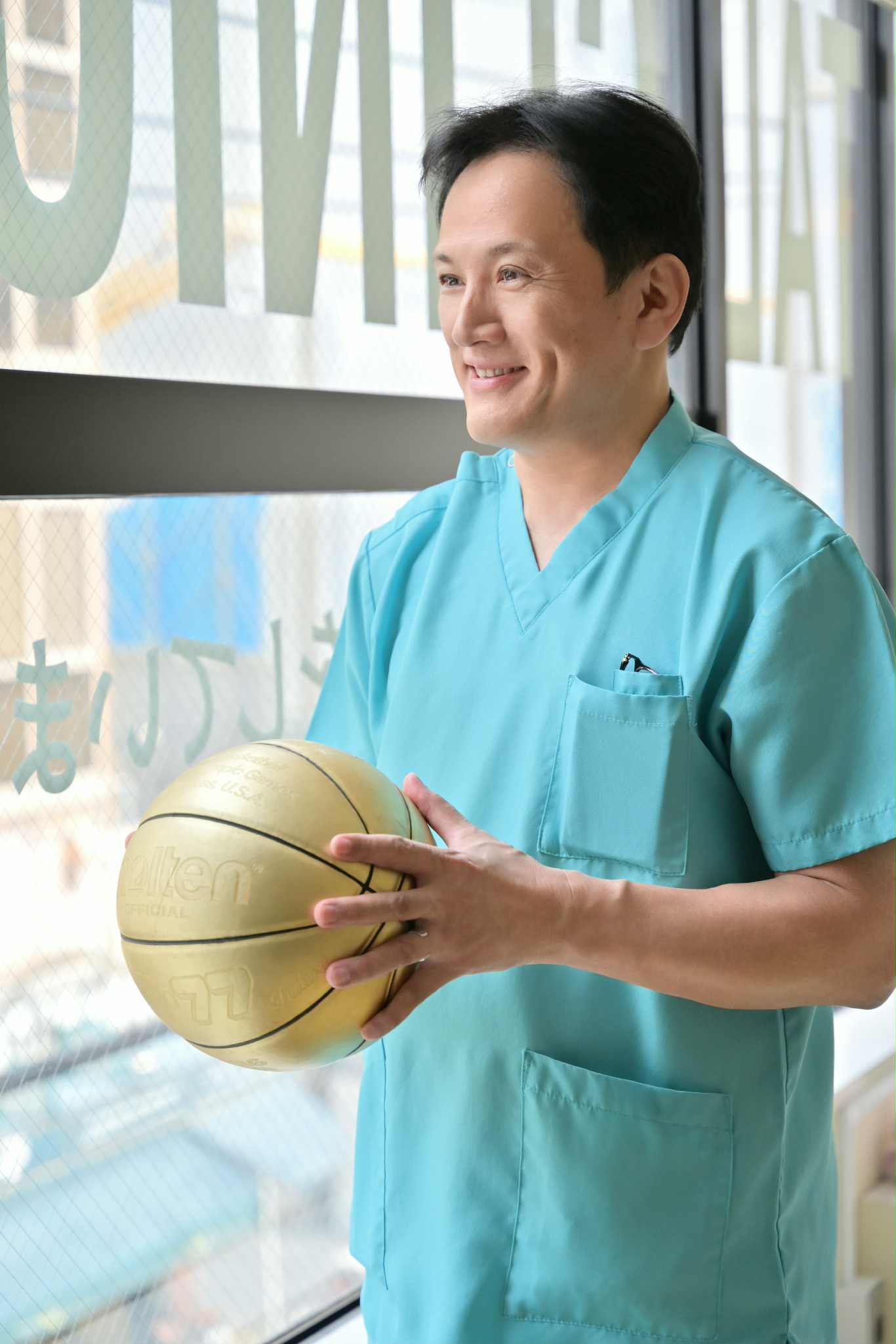 平岡歯科とバスケットボール